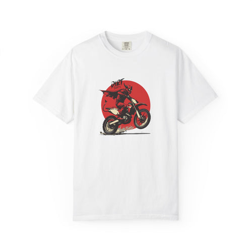 Motorcycle Enthusiast T-Shirt | Unisex Garment-Dyed Tee, Biker Gift, Casual Wear, Vintage Style, Outdoor Adventure Shirt